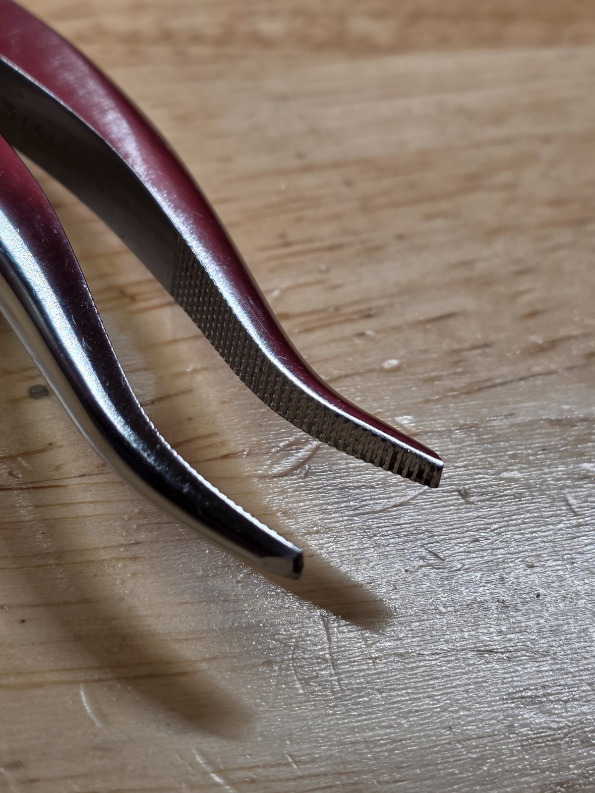 KNIPEX 38 35 200 NICE 8″ Long Nose Mechanic S-Shaped Pliers