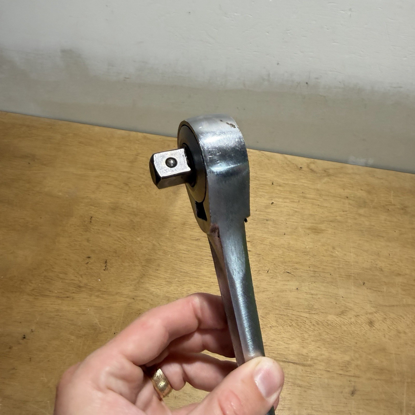 Craftsman Ratchet 1/2″ Drive USA -V- 44985 Wrench USA Made Quick Release