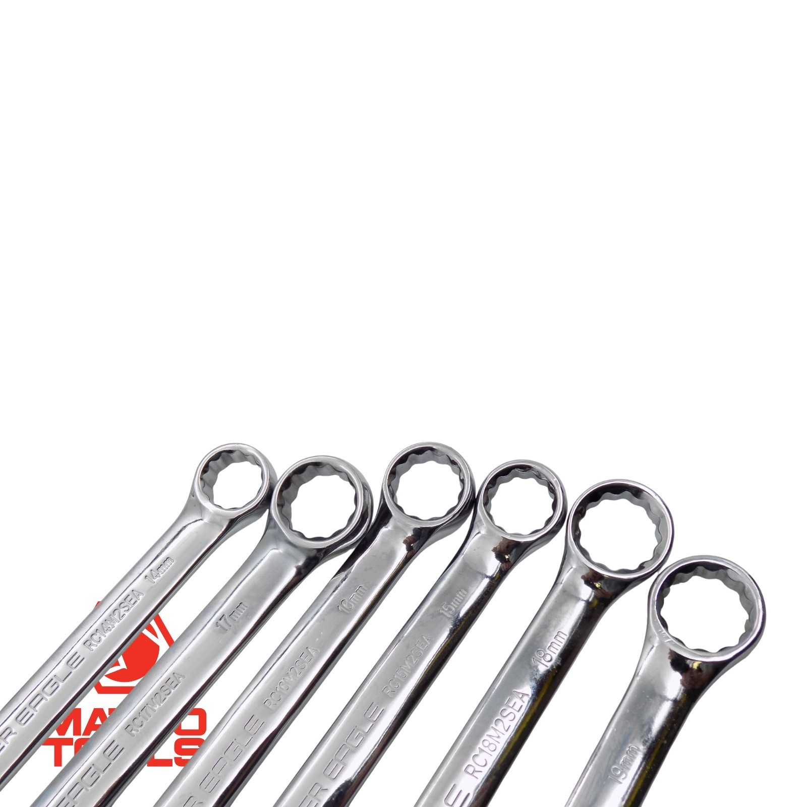 Matco 12 pc. 12 Pt. Metric Combination Wrench Set 8mm-19mm Silver Eagle NOS
