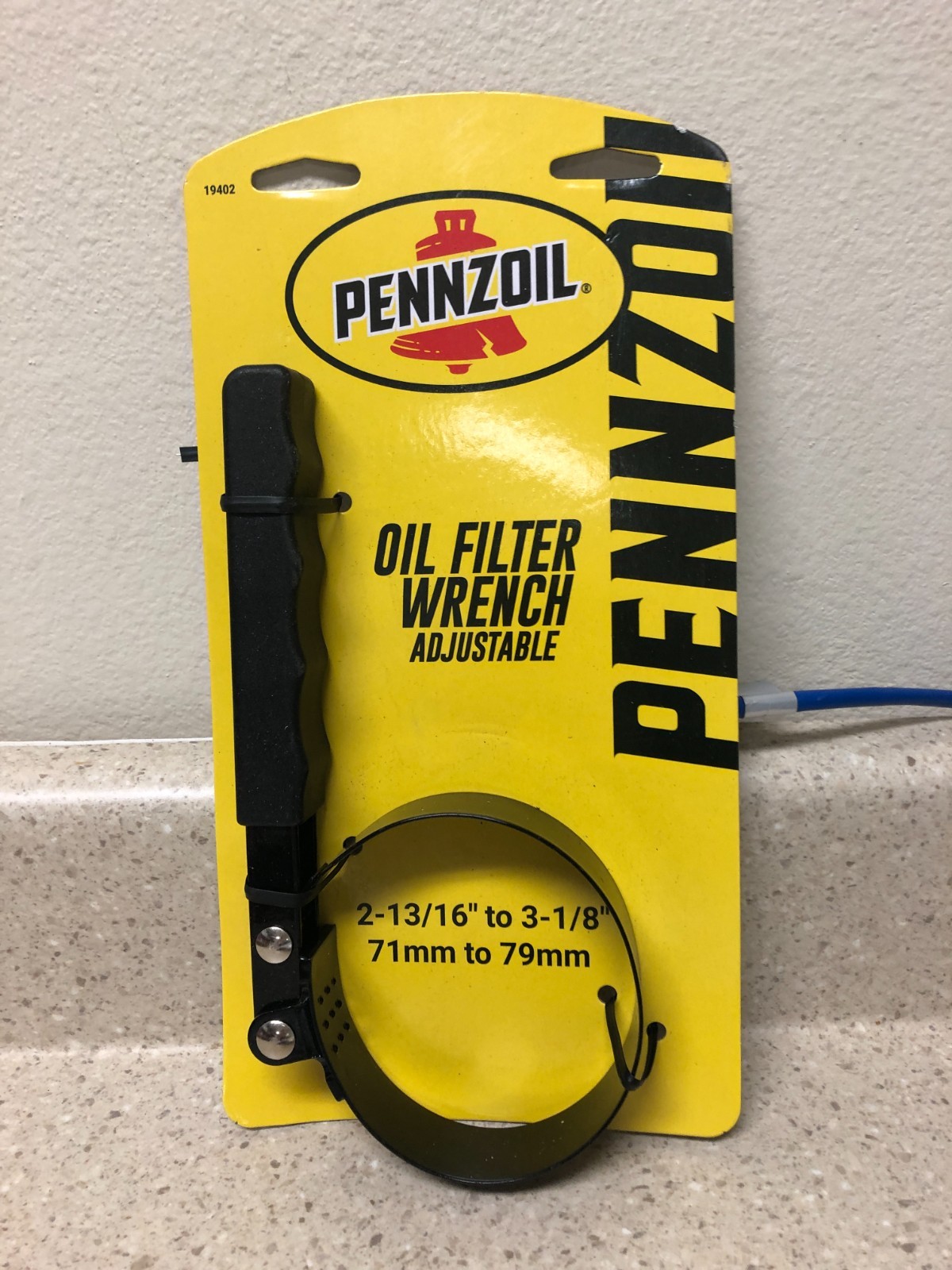 Pennzoil Strap Oil Filter Wrench 2-13/16 in.