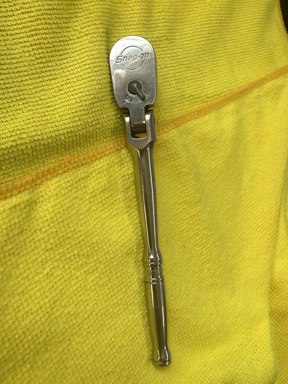 Snap on TF72 1/4 Flex Head Ratchet made in the USA