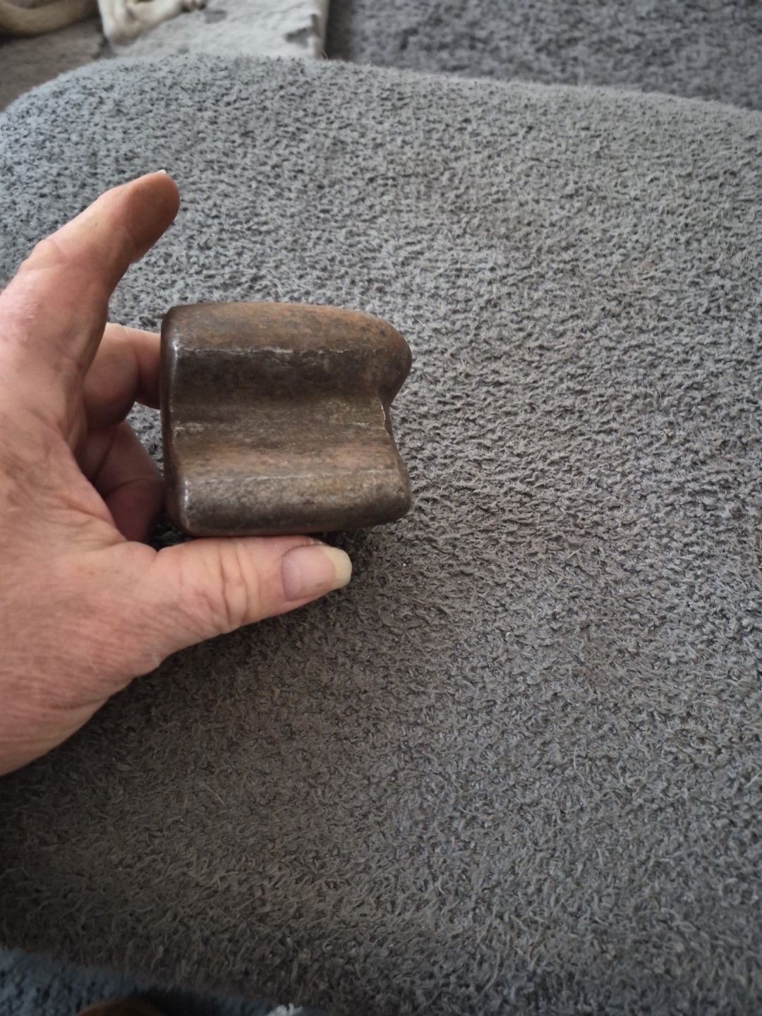 Vintage Auto Body Dolly Dollie Hand Anvil Sheet Metal Shaping Working Tools .