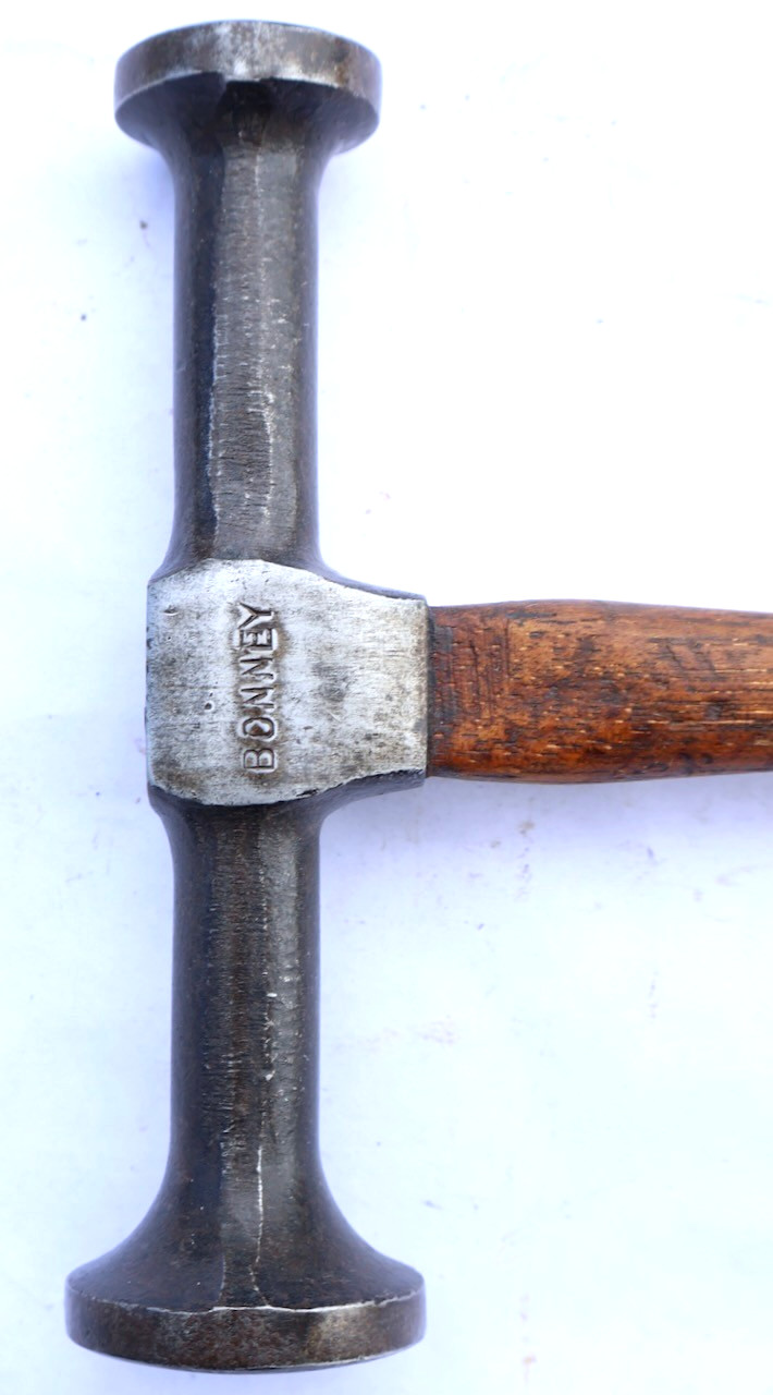 Bonney Planishing Style Double Face Auto Body Repair Hammer / Mt Top Tools
