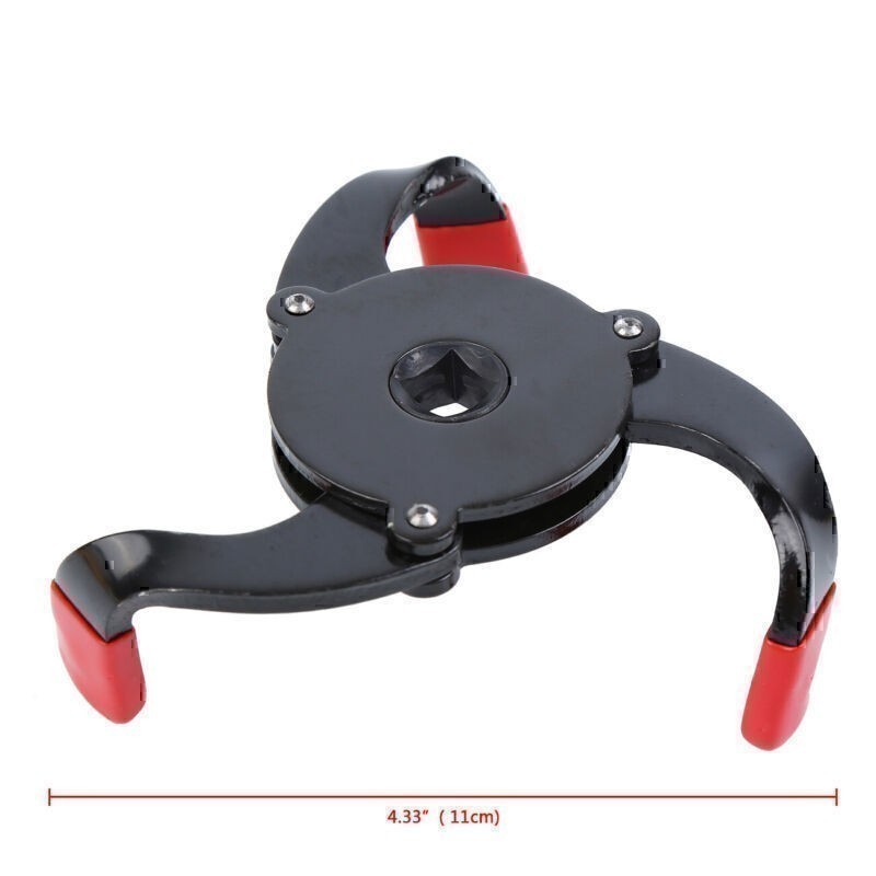 Car 3 Jaw Oil Filter Wrench Adjustable Spanner Remover Tool Universal US