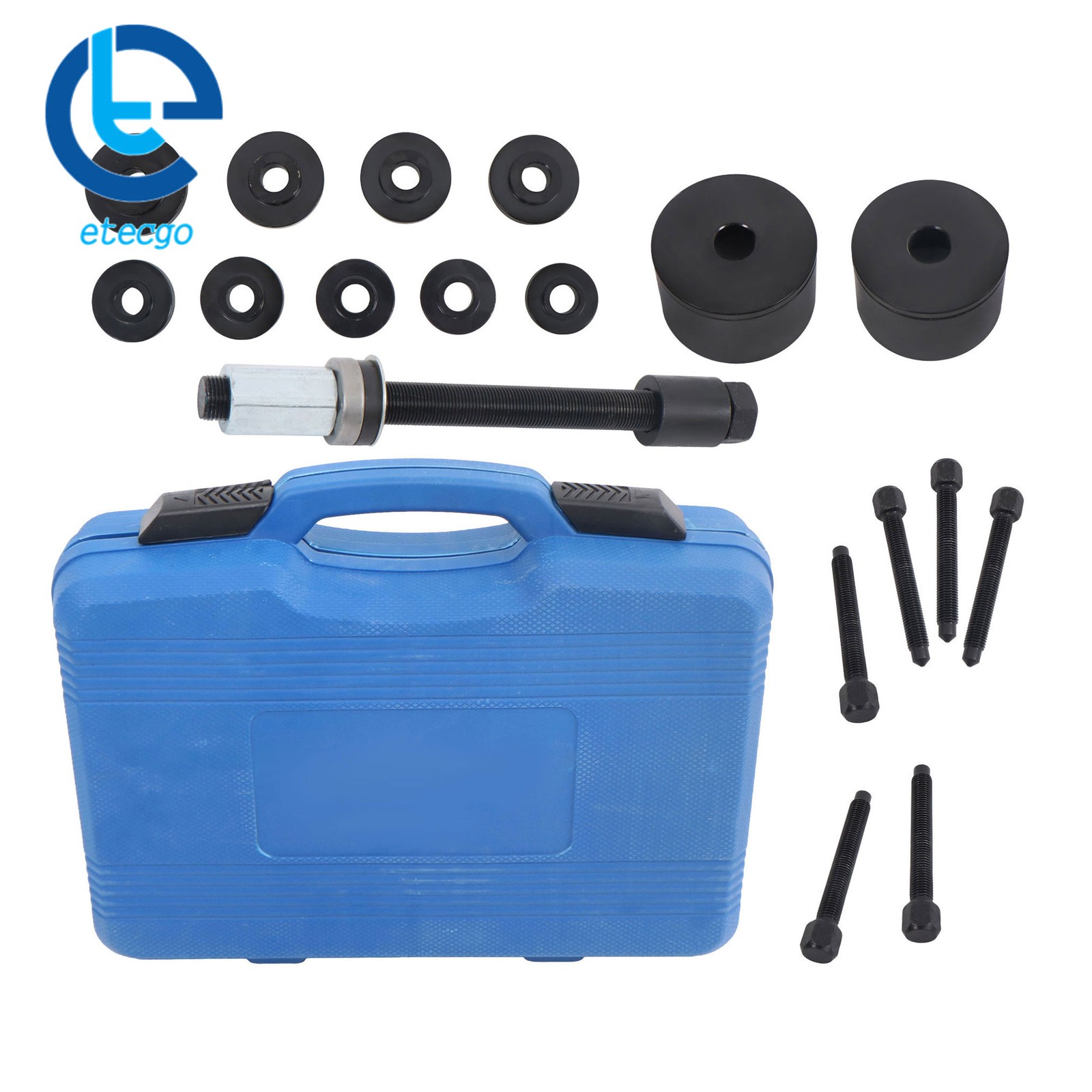 Front 19pcs Wheel Hub Drive Bearing Removal Install Service Tool Kit Master Set