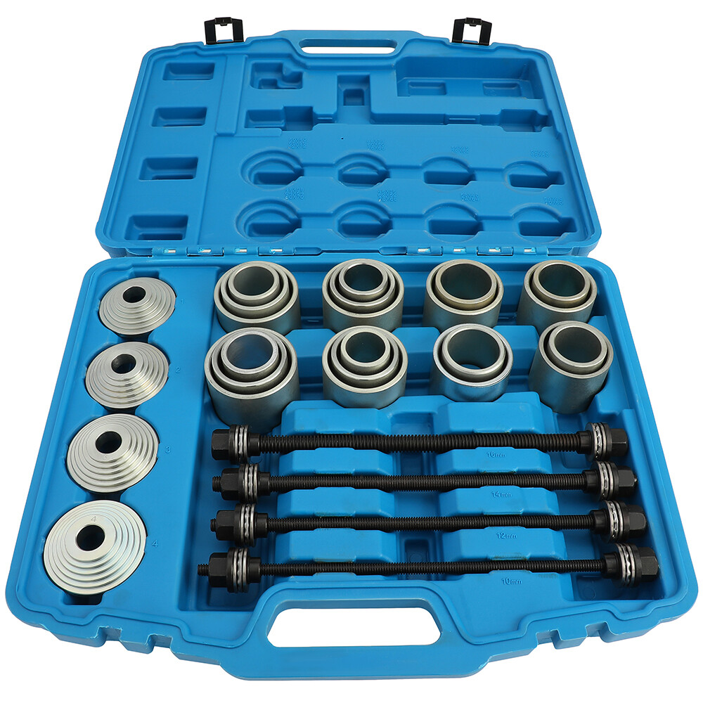 28Pcs Press Pull Sleeve Kit Remove Bearings Bushes Seals Garage Tool US SHIP
