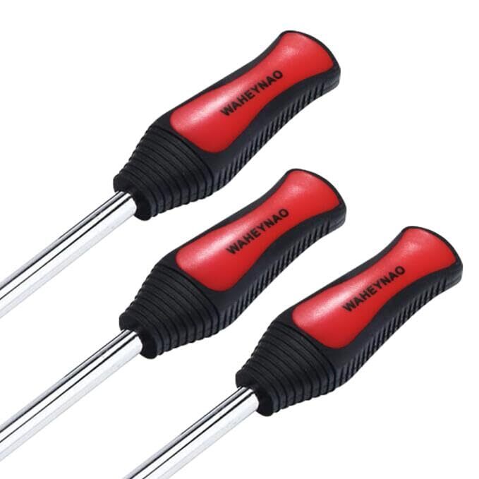 3 Pack Heavy Duty Iron Tire Levers Spoons Tire Changing Spoon for Car Bike