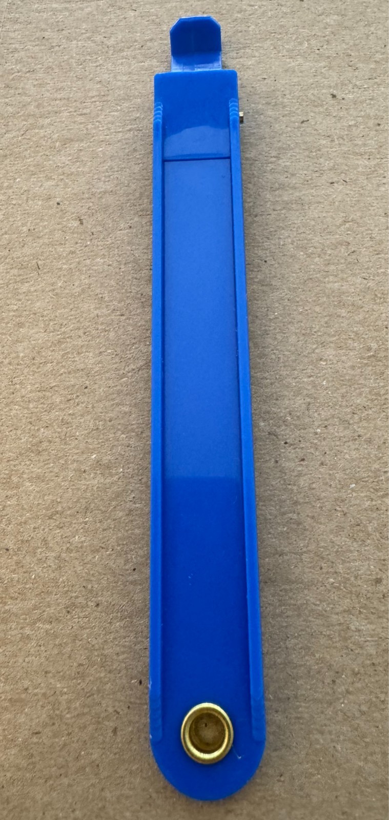 Helios Germany 0611 195 Feeler Gauge Holder with .20 and .25 Mercedes Blades