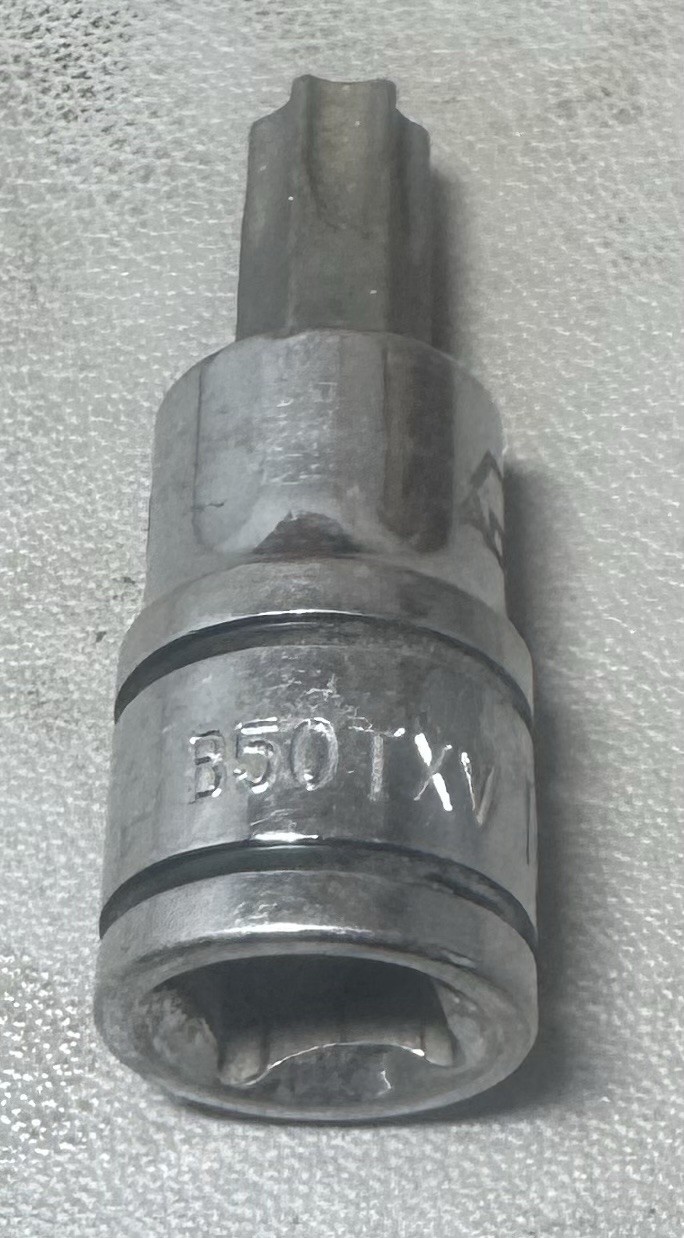 Matco Tools B50TXPA T50 TORX Bit Socket Driver 3/8″ Drive Chrome USA