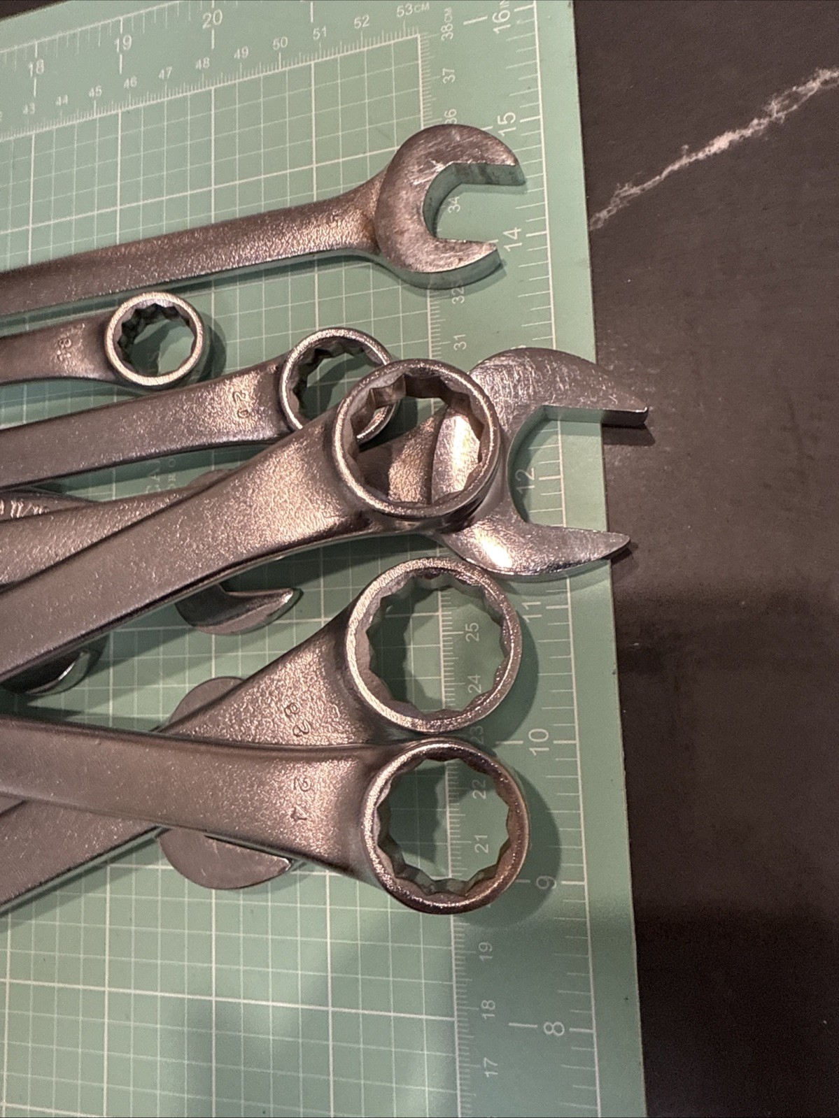 ProAmerica USA 10 Piece SAE 12 Point Comb. and Box Wrench Set 9/16″ – 7/8”