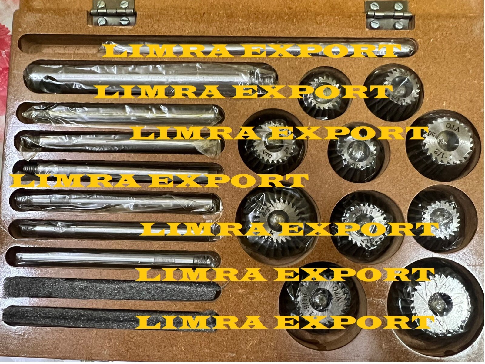 AUTOMOTIVE INDUSTRIAL TOOL HEAVY DUTY VALVE SEAT & FACE CUTTER SET 10 PCS