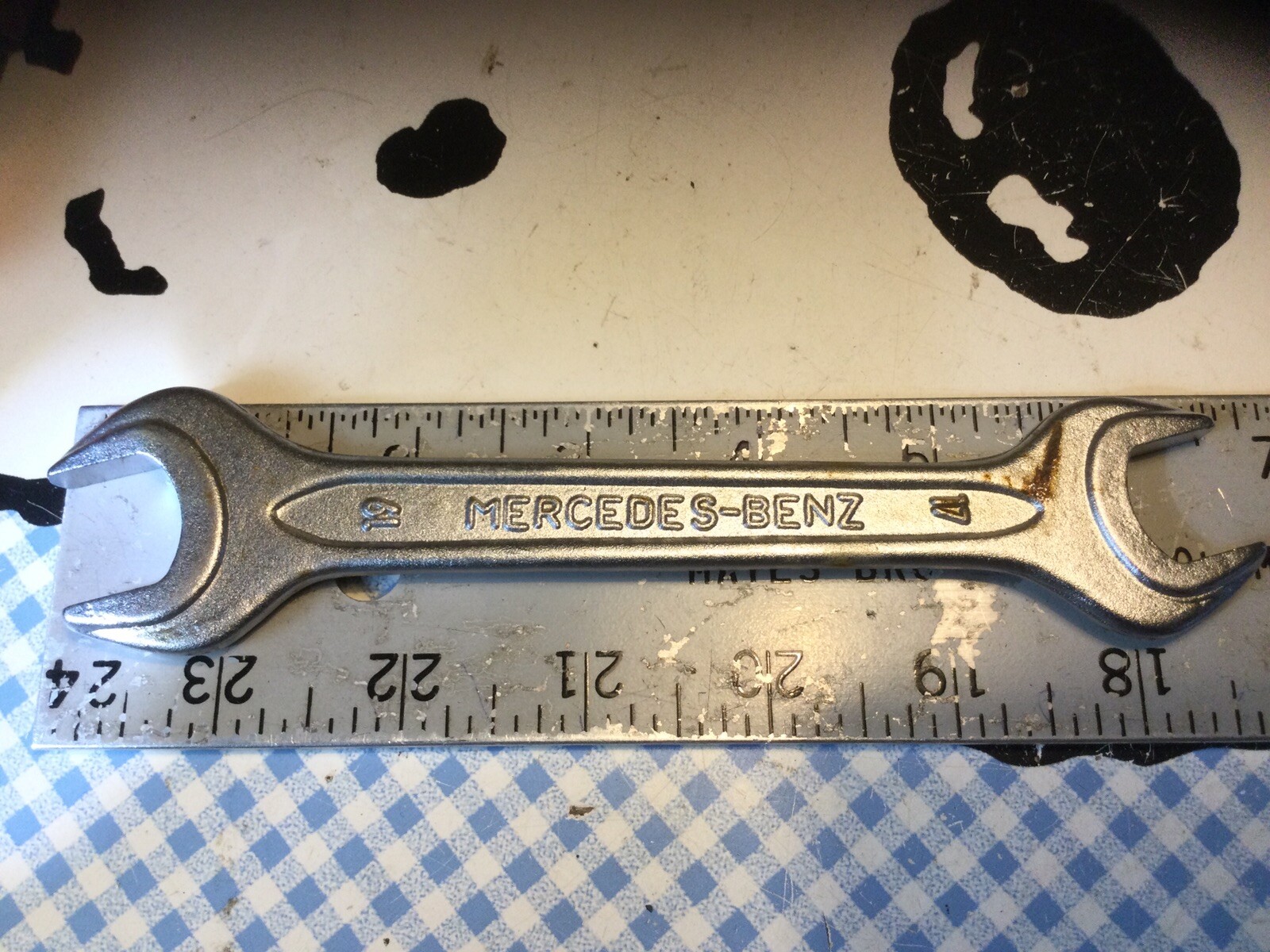 Mercedes Benz Open End Wrench 17mm 19mm for Tool Kit DIN 895 Unior