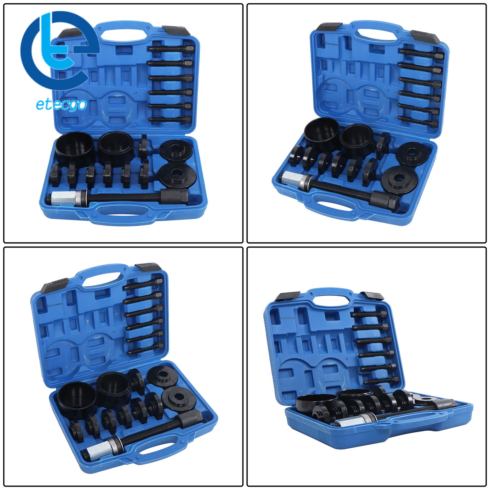 Front 19pcs Wheel Hub Drive Bearing Removal Install Service Tool Kit Master Set