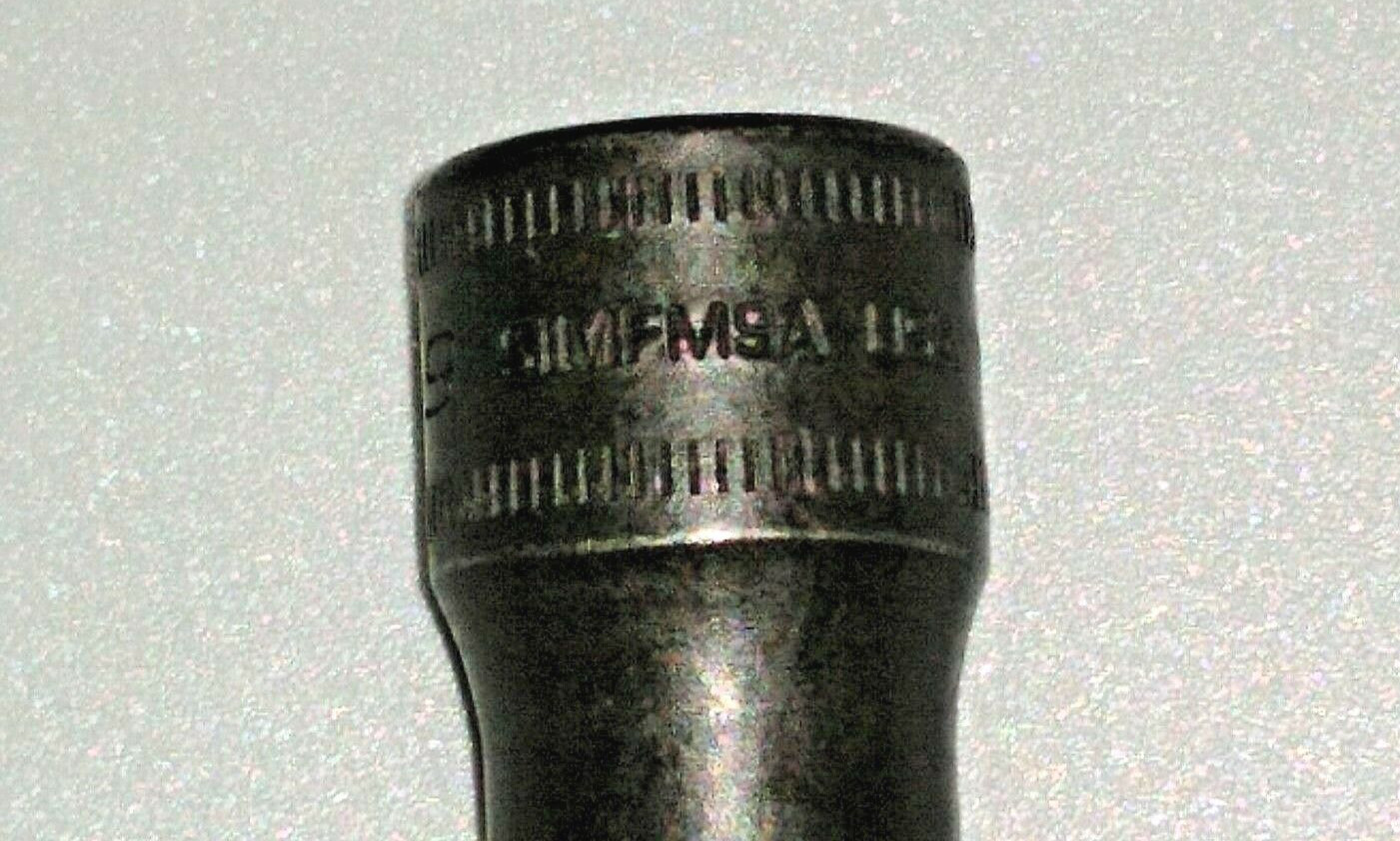 Snap on SIMFM9A, 3/8″ Dr. 9mm. Impact Socket, 2.1″ Deep/High, 6 Point.