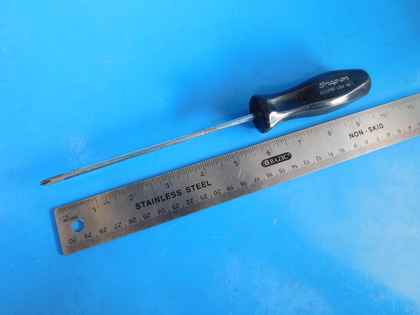 USED, SNAP ON TOOLS 6 IN. #1 PHILLIPS SCREWDRIVER, PART #SSDP61