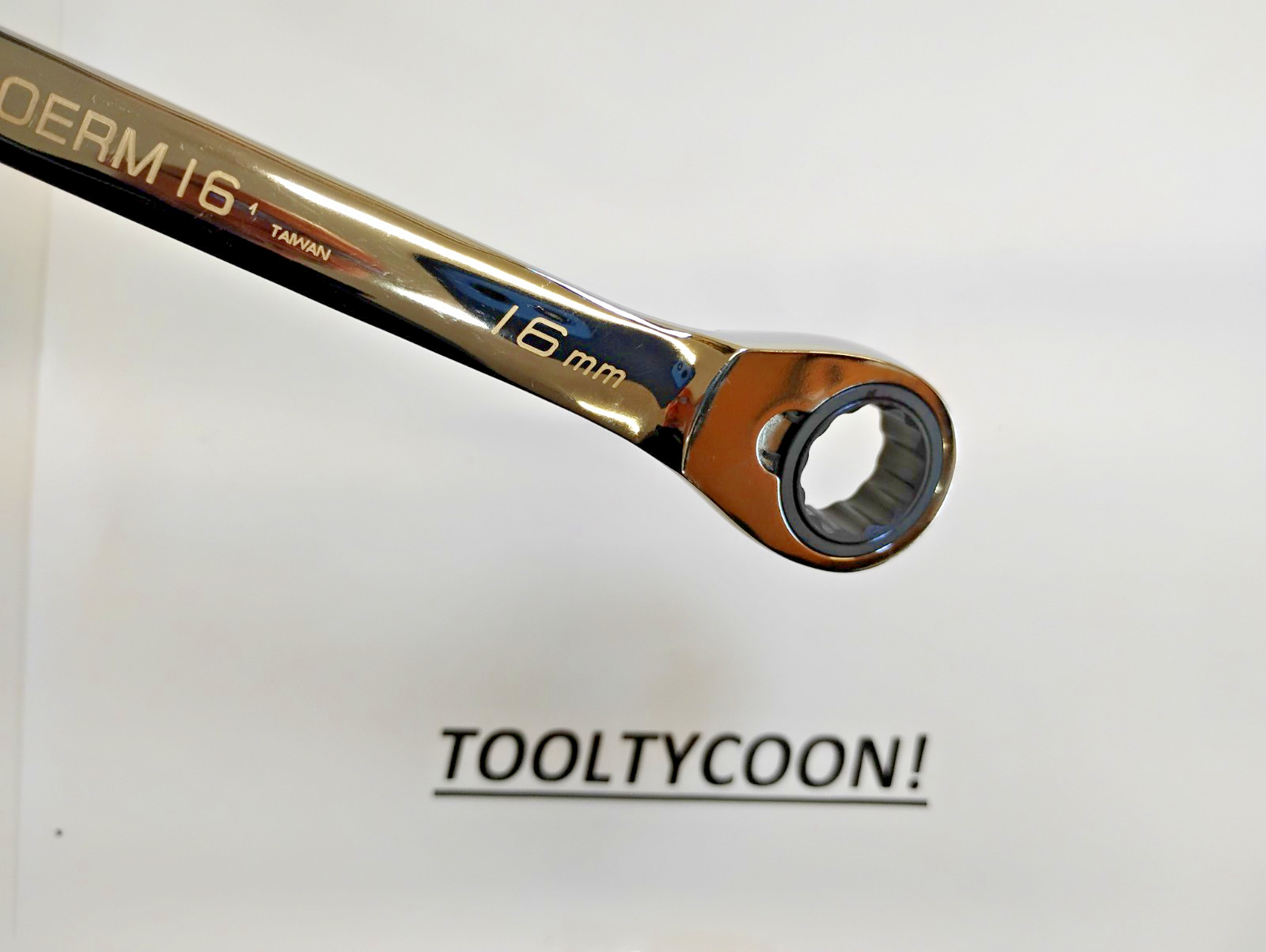 Blue Point Tools NEW BOERM16 16mm 15 Degree Ratcheting 12pt Wrench CHROME