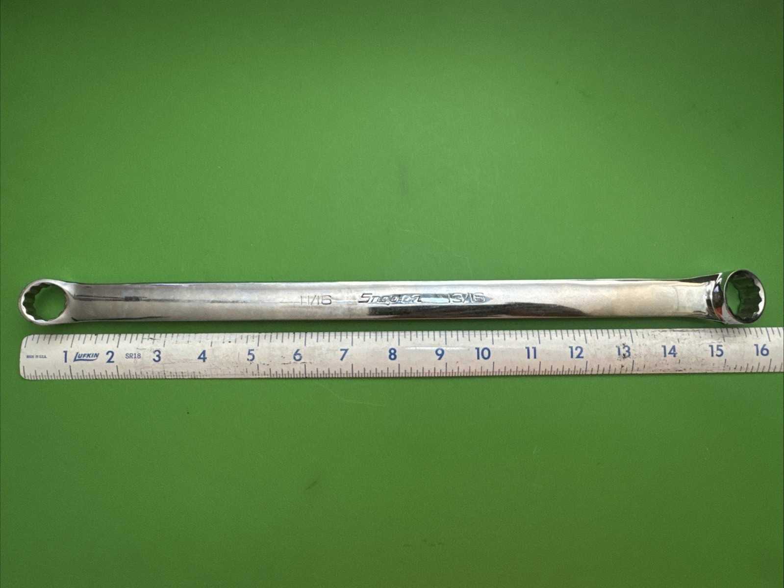 Snap-On 12-Pt SAE 11/16 x 13/16″ High-Performance 15° Offset Box Wrench XDH2226A