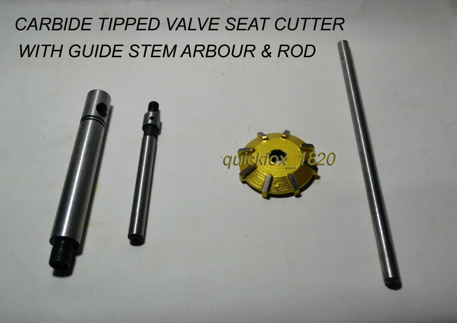VALVE SEAT CUTTER CARBIDE TIPPED 1.13/16 45 DEGREE TO CUT HARD SEAT UPGRADE TOOL