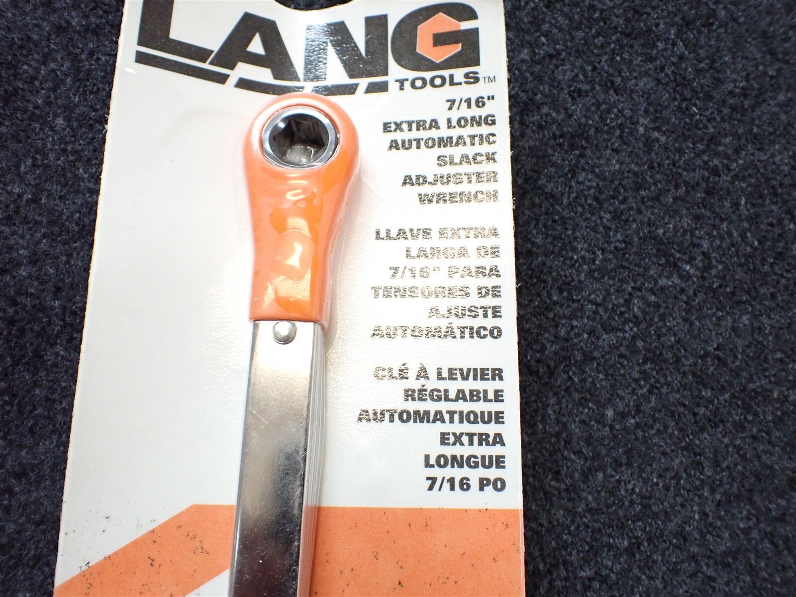 NEW Lang 7578 Heavy Duty Brake Slack Adjuster Wrench 7/16″ Ratchet US Made (EC9)