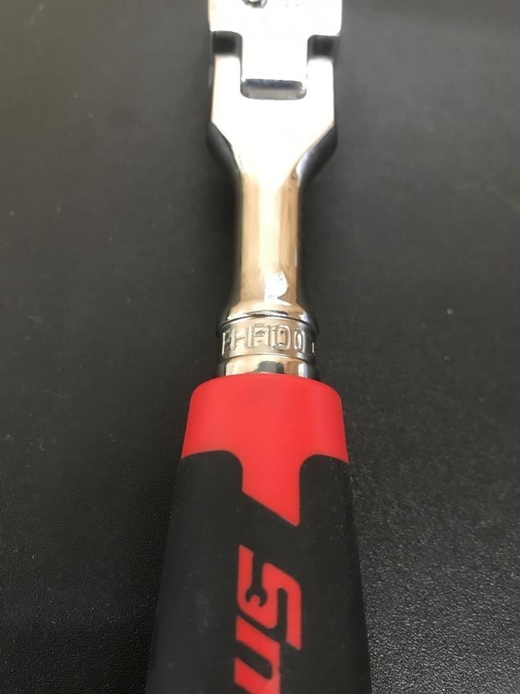 Snap-on FHF100 R 3/8″ Drive 100 Tooth Red Soft Grip Flex Ratchet [Unused]