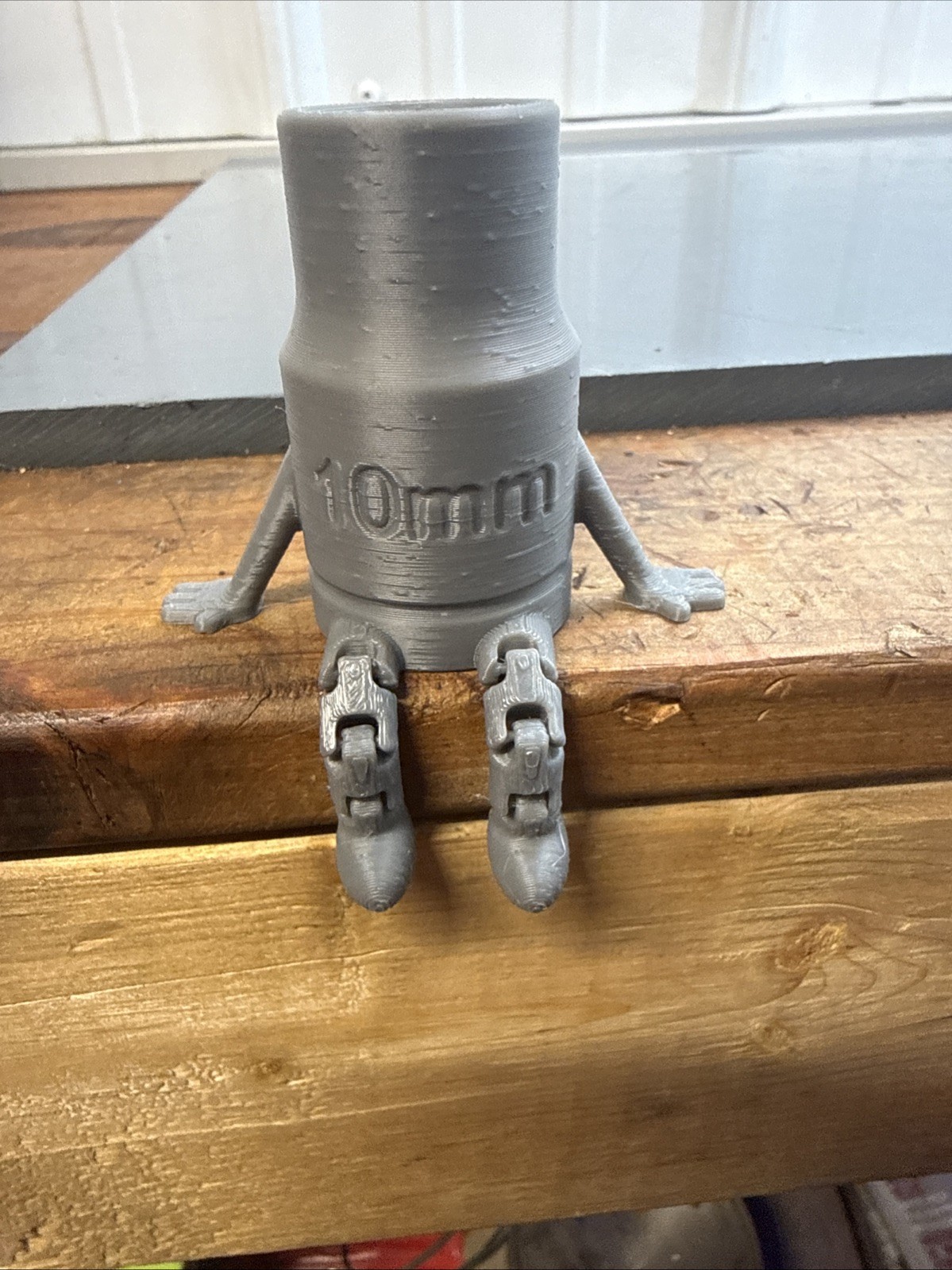 10mm Socket Buddy Grey.