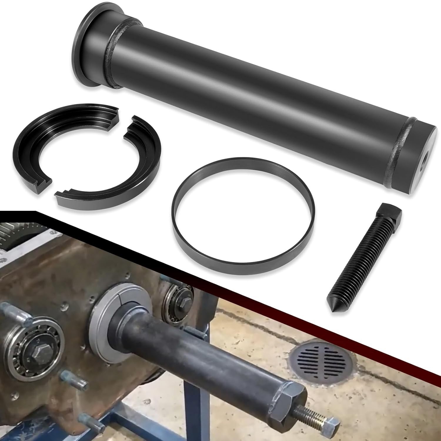 for Eaton Fuller Input Shaft Bearing Puller Tool 4308011 for 1 3/4″ & 2″ shafts