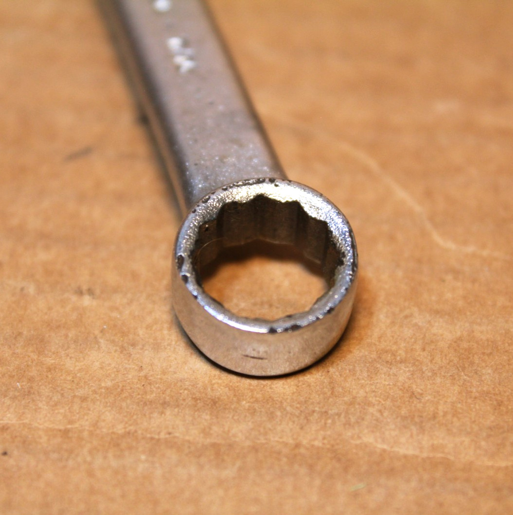 Proto 1125 7/16″ x 1/2″ Short Stubby Box End Wrench Made In USA