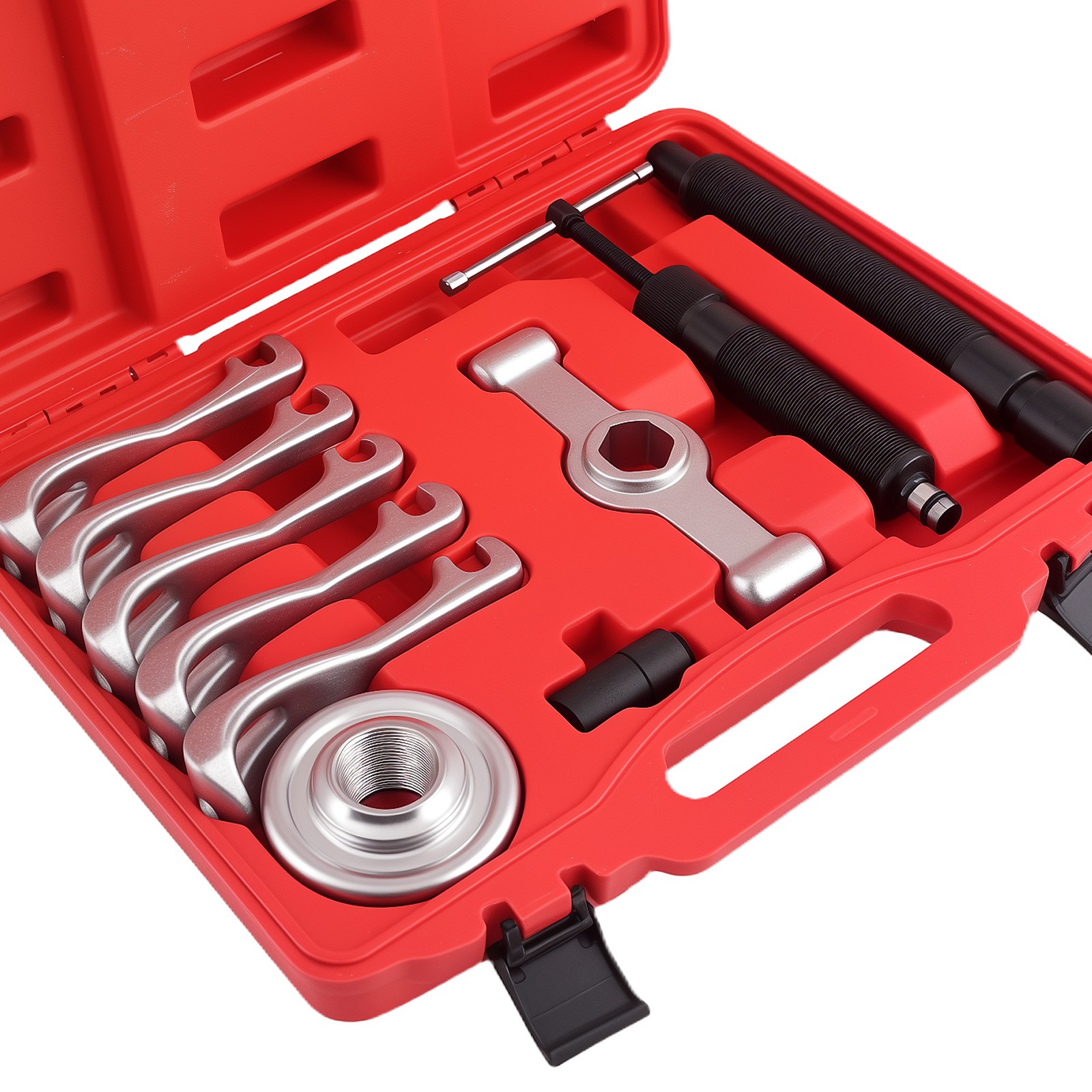 10 Ton Hub Puller Wheel Bearing Removal Kit for Auto Truck 5 Leg Hydraulic Tool
