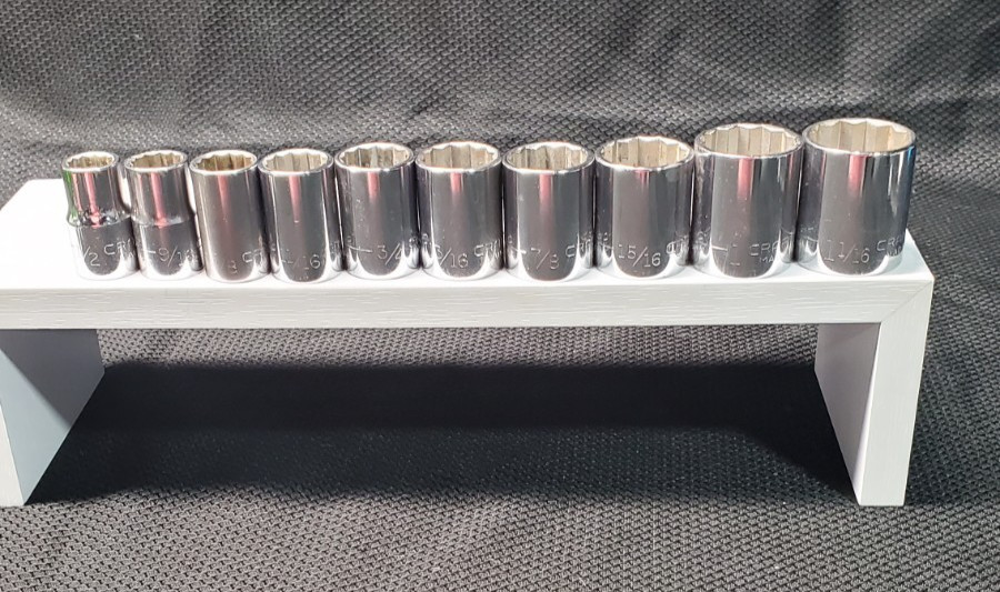 Vintage Craftsman USA 1/2″ Drive 12-Point Deep Socket Set 10 Pc V VV G Series