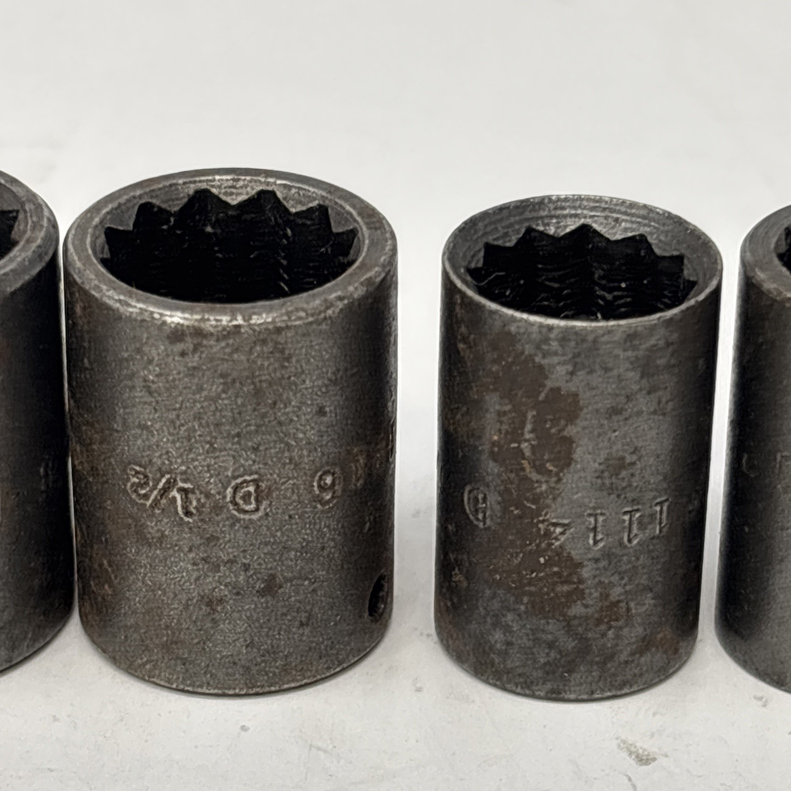 Apex USA 1/4″ drive SAE Impact Socket Set See Desc