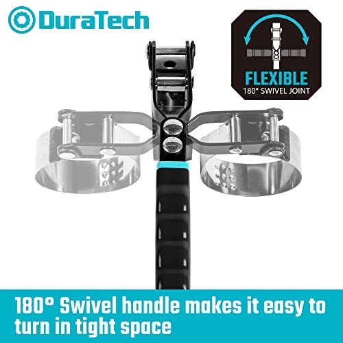 Small Swivel Oil Filter Wrench Tool – Fits 2-3/4″ to 3-1/4″ Filters, Car Repair