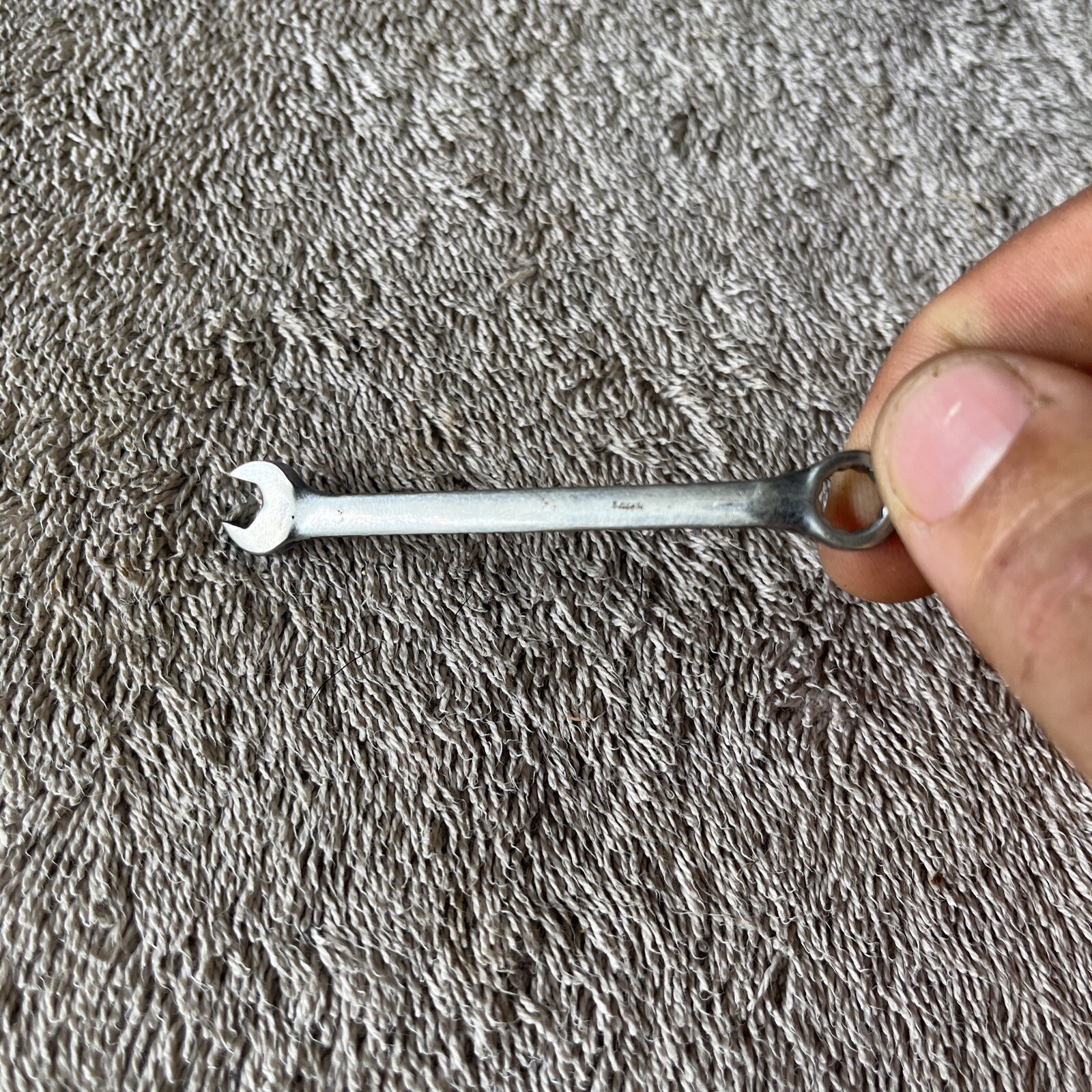 Craftsman 7/32″ x 15/64″ Ignition Midget Combination Wrench 43941 Bin #6