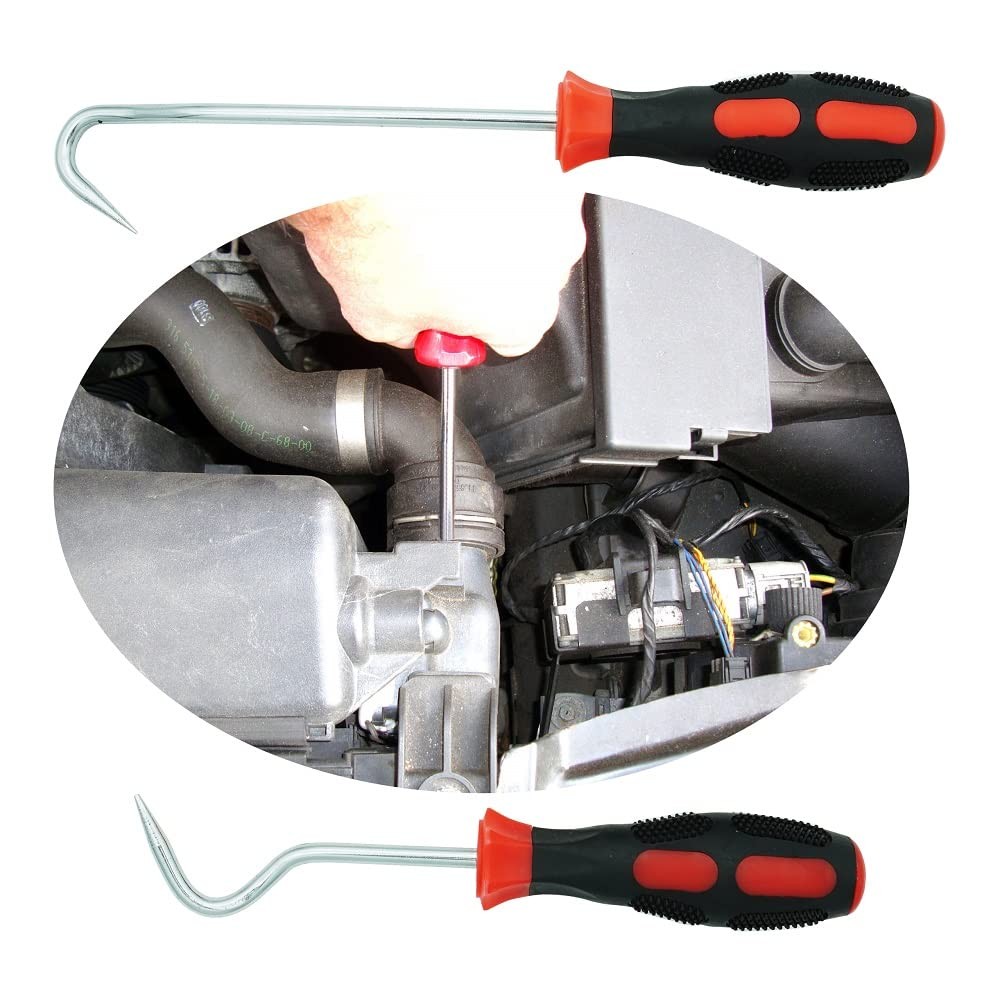 VASTOOLS Hose Removal Hook Pick Set, 4 Pc, 10in Hook, 8in Hose Puller