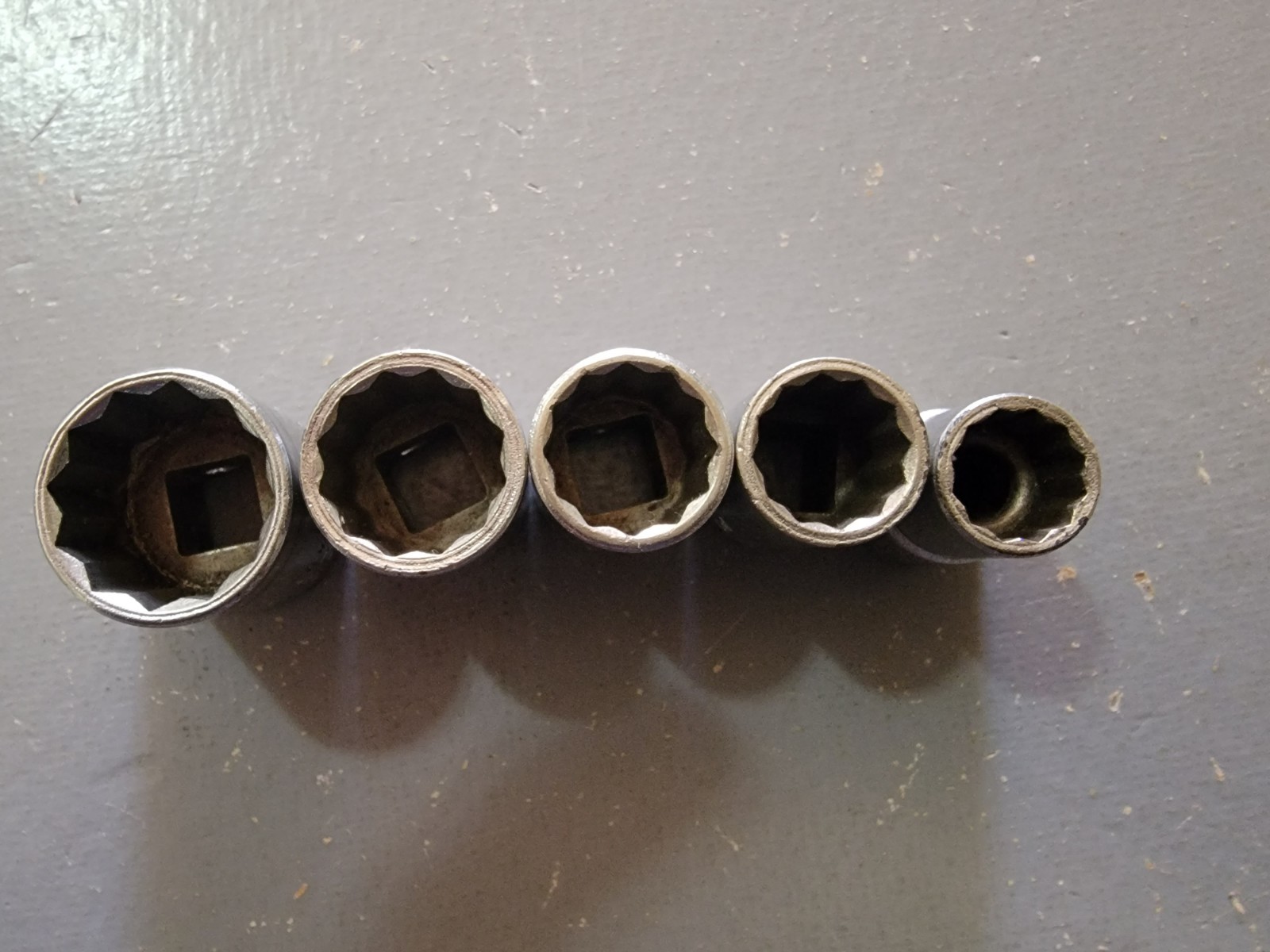 Vintage Billings 3/8 Drive Sockets Great Condition See Pictures