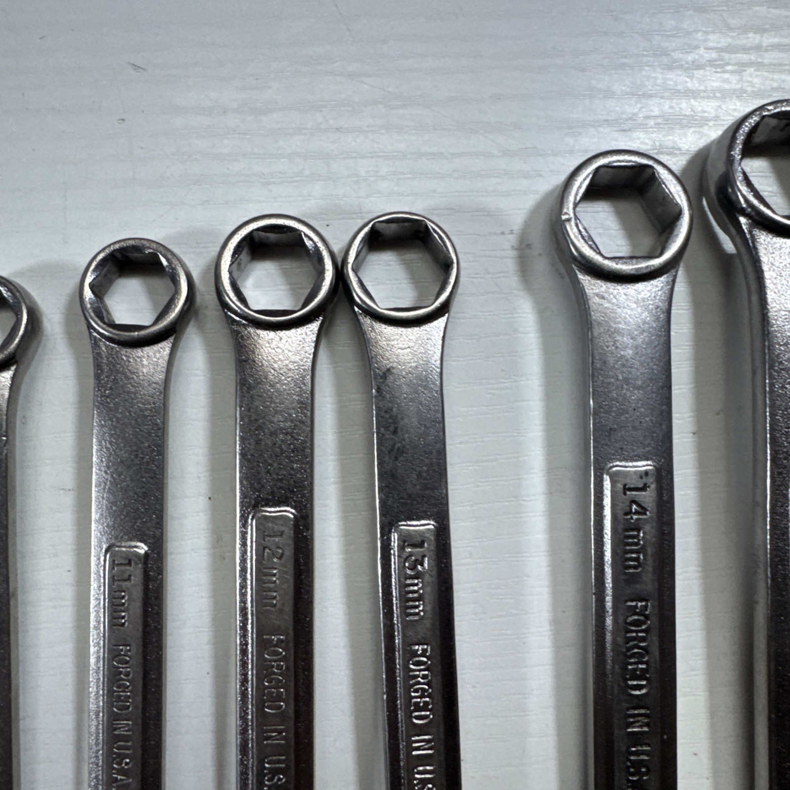 Sears Craftsman 6 Point 11 Piece Metric Wrench Set See Photos