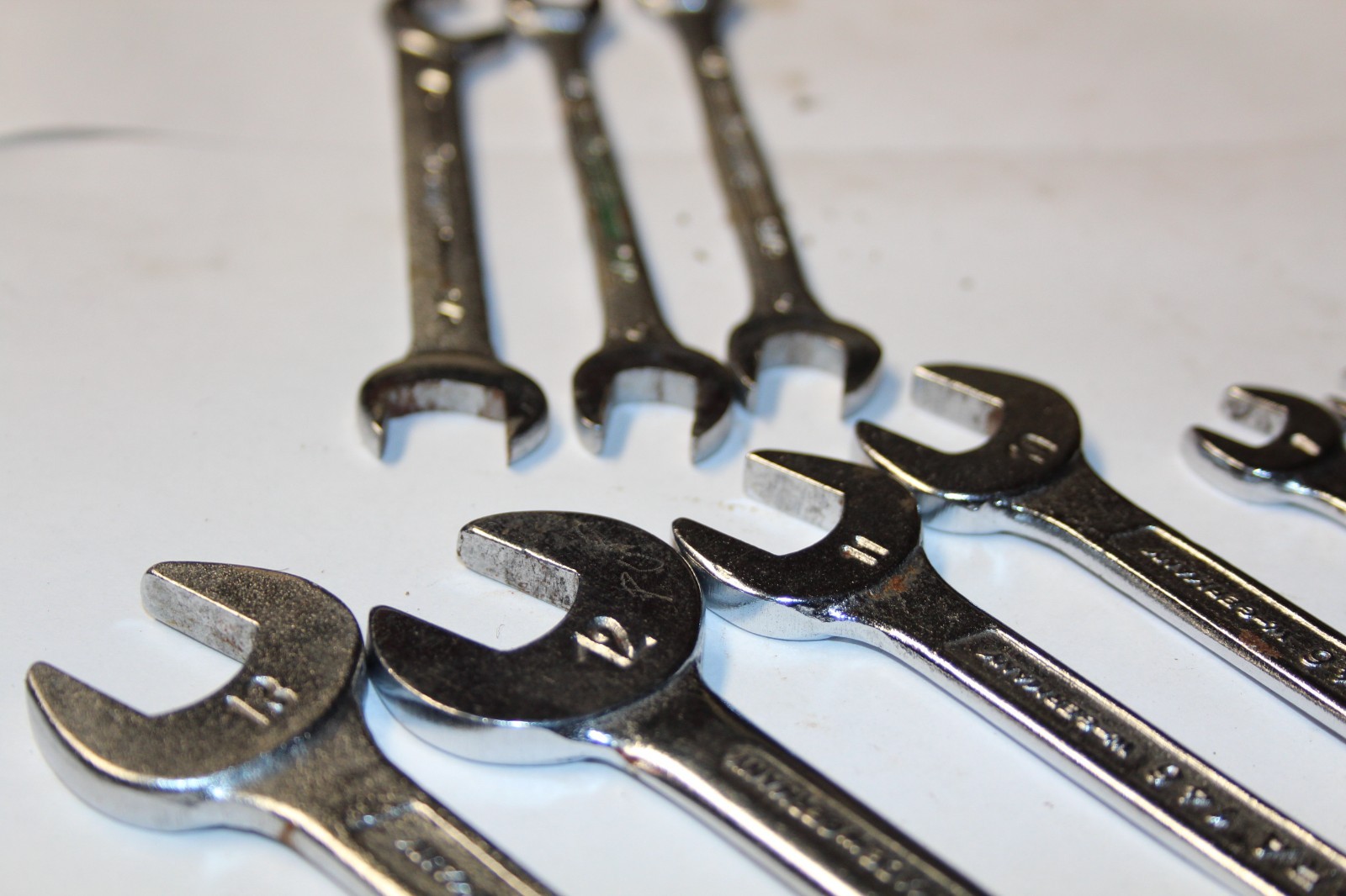 ELORA 146 METRIC Obstruction Wrench Set GERMANY + WILLIAMS IGNITION WRENCHES USA