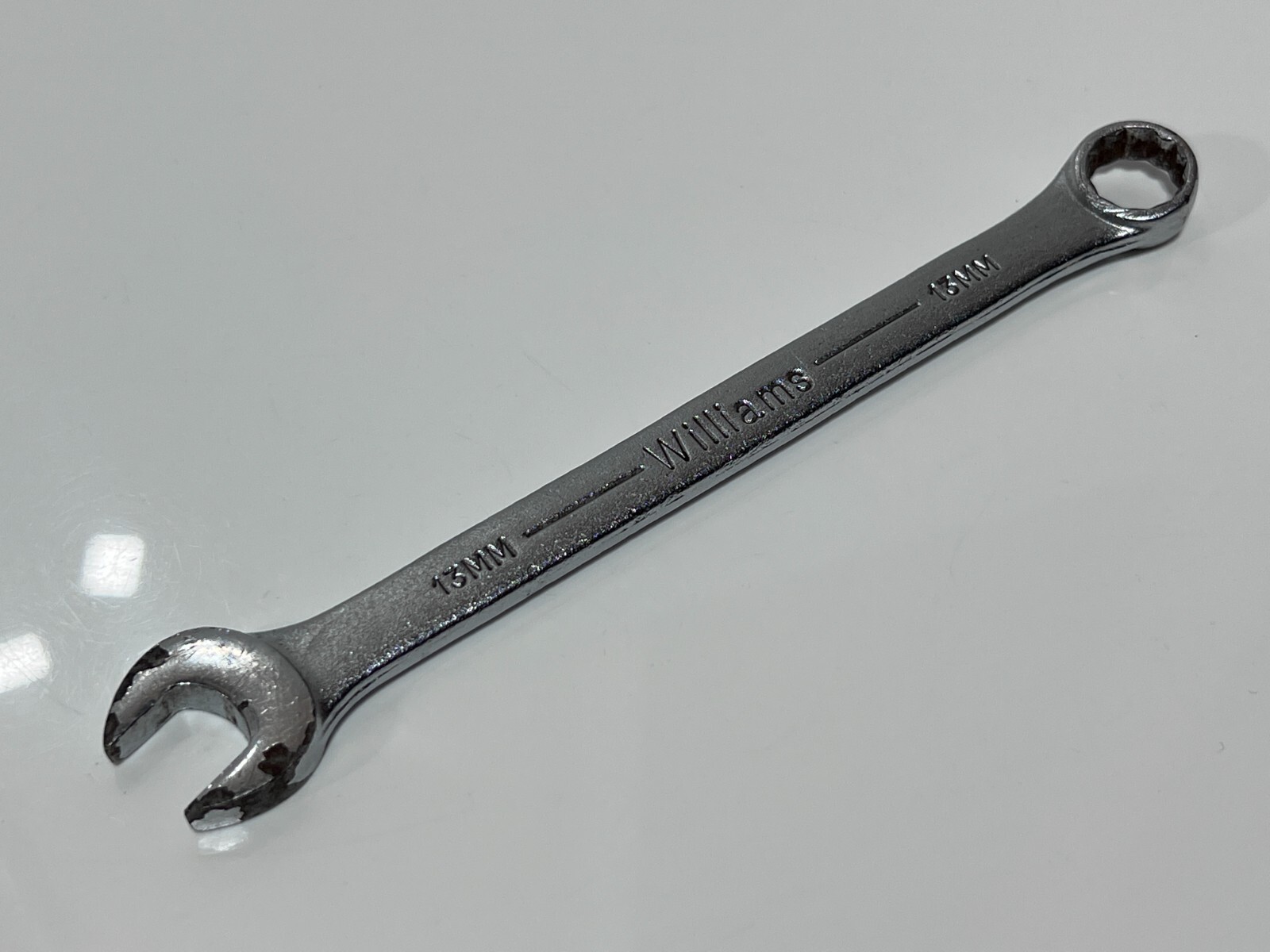Williams Tools USA XOEM13 Metric 13mm Satin Chrome Combination Wrench – 12 Point