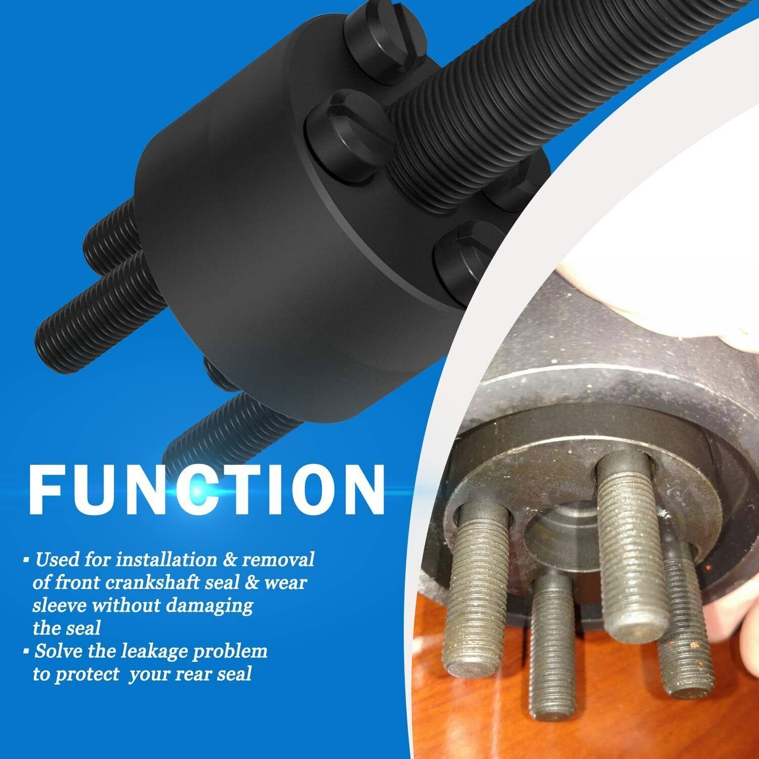 For John Deere Crankshaft Gear + Front Crank Seal Installer Alternative JDG954B