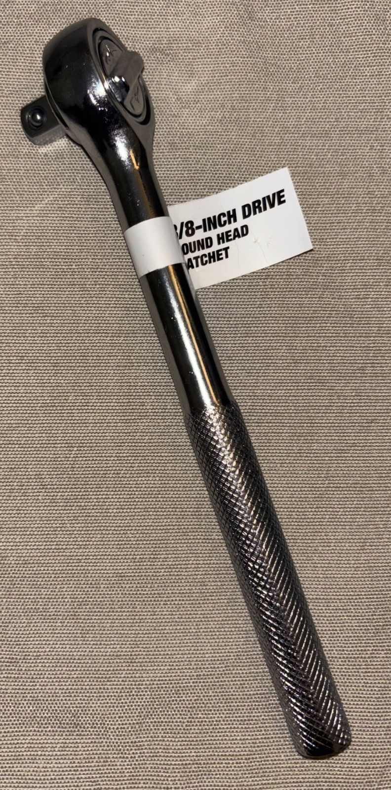 New 3/8″ in Steel Drive Round Head Ratchet Heavy Duty