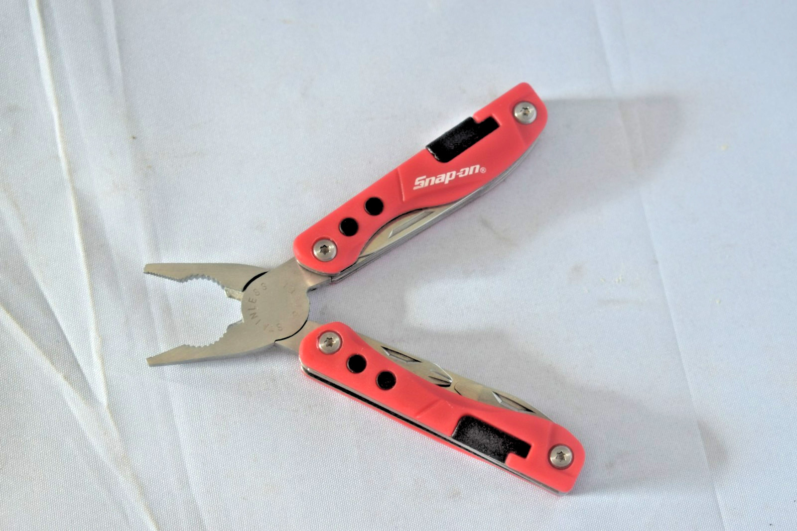 Snap on pliers four tools in one Knife bottle opener Gouge Punch? & Pliers rare