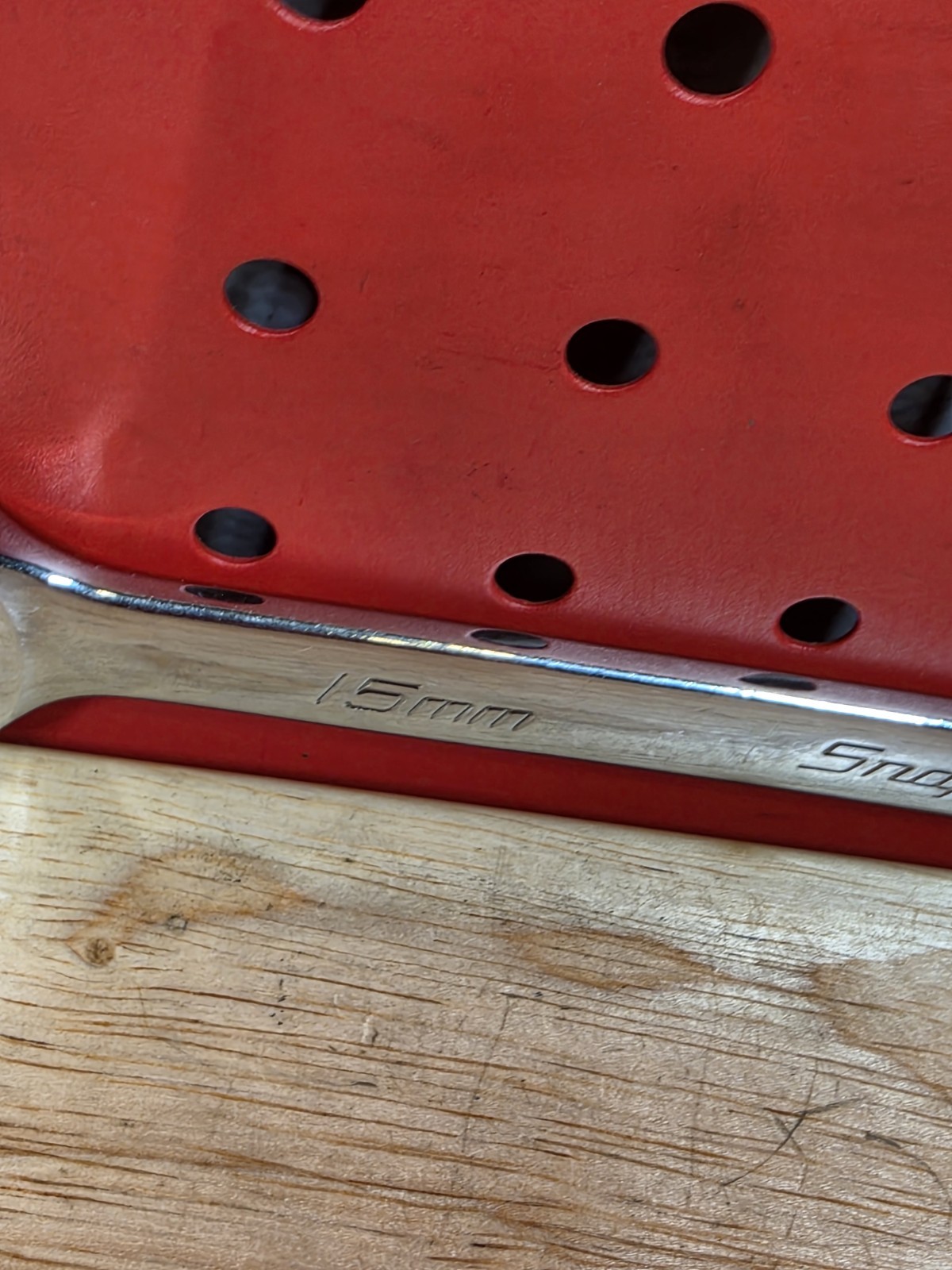 Snap-on Tools SOEXM15 15mm Metric Flank Drive Plus Combination Wrench USA