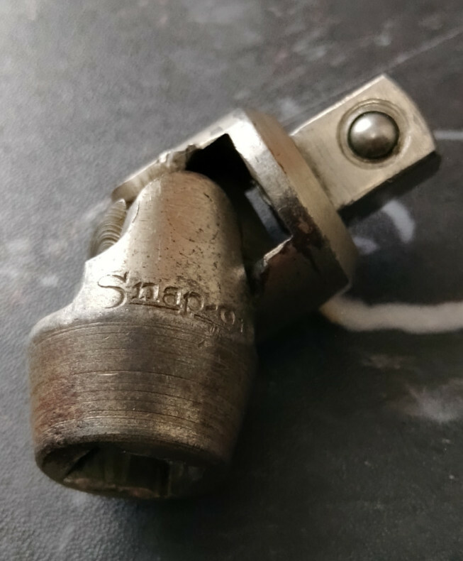 Snap-On 1/2-Drive Universal Joint, Catalog No. 8, ca. 1923-1926