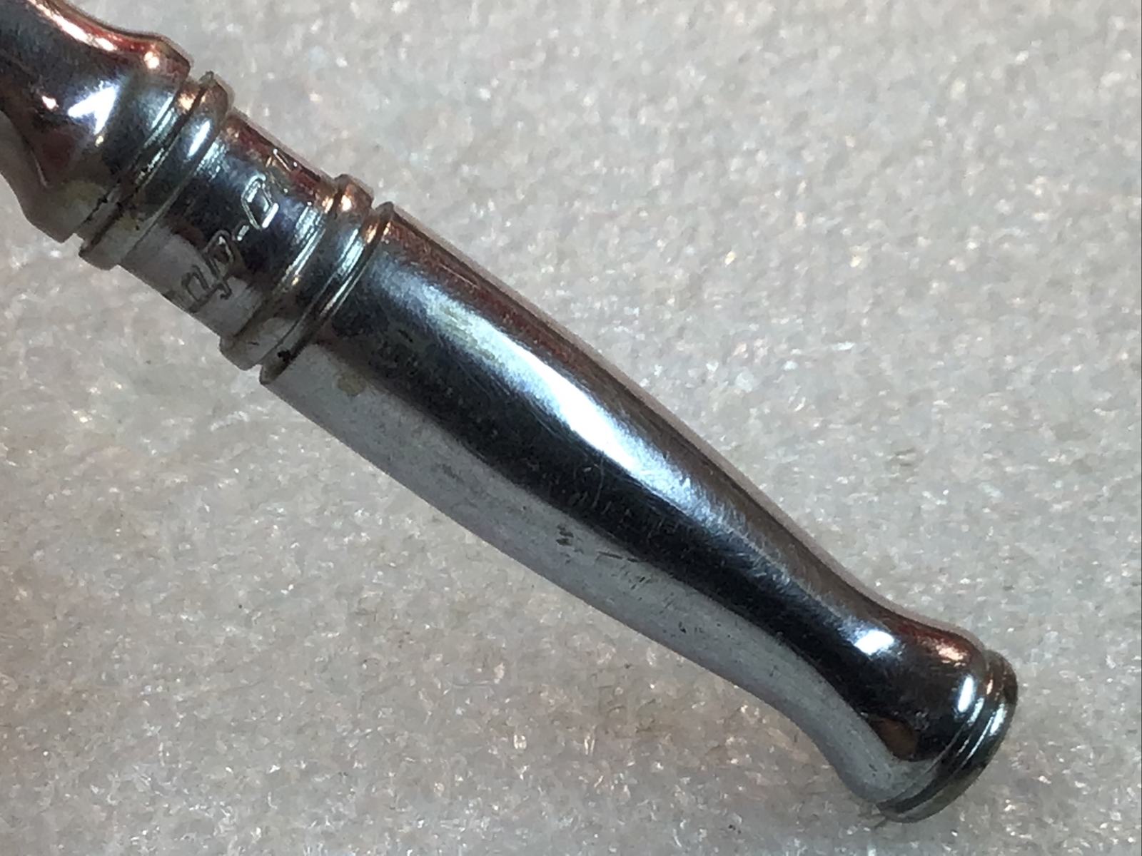 SNAP-ON TM70C – 1/4″ DRIVE,CHROME, STANDARD HANDLE RATCHET🇺🇸-USA-NICE-