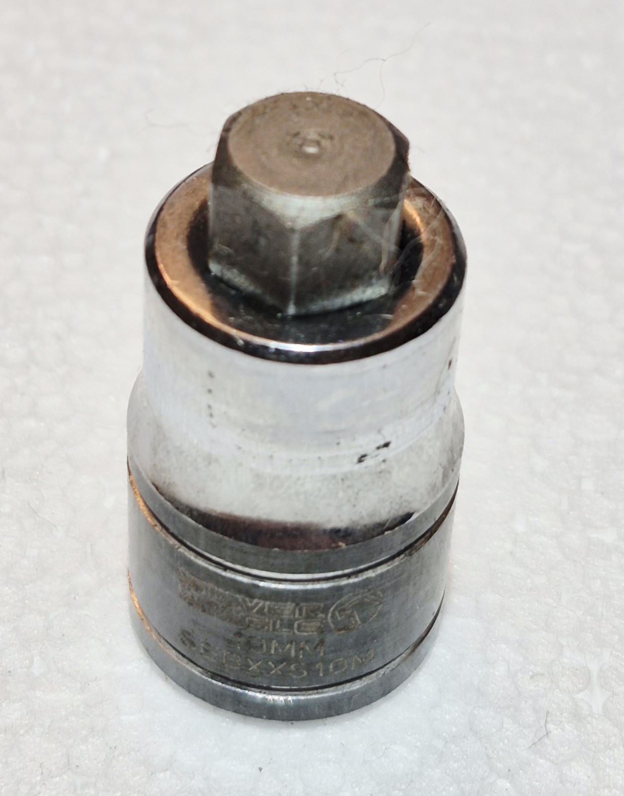 Matco Tools Silver EAGLE SEBXXS10M 3/8″ Drive Stubby 10mm Allen Socket Hex.Disco