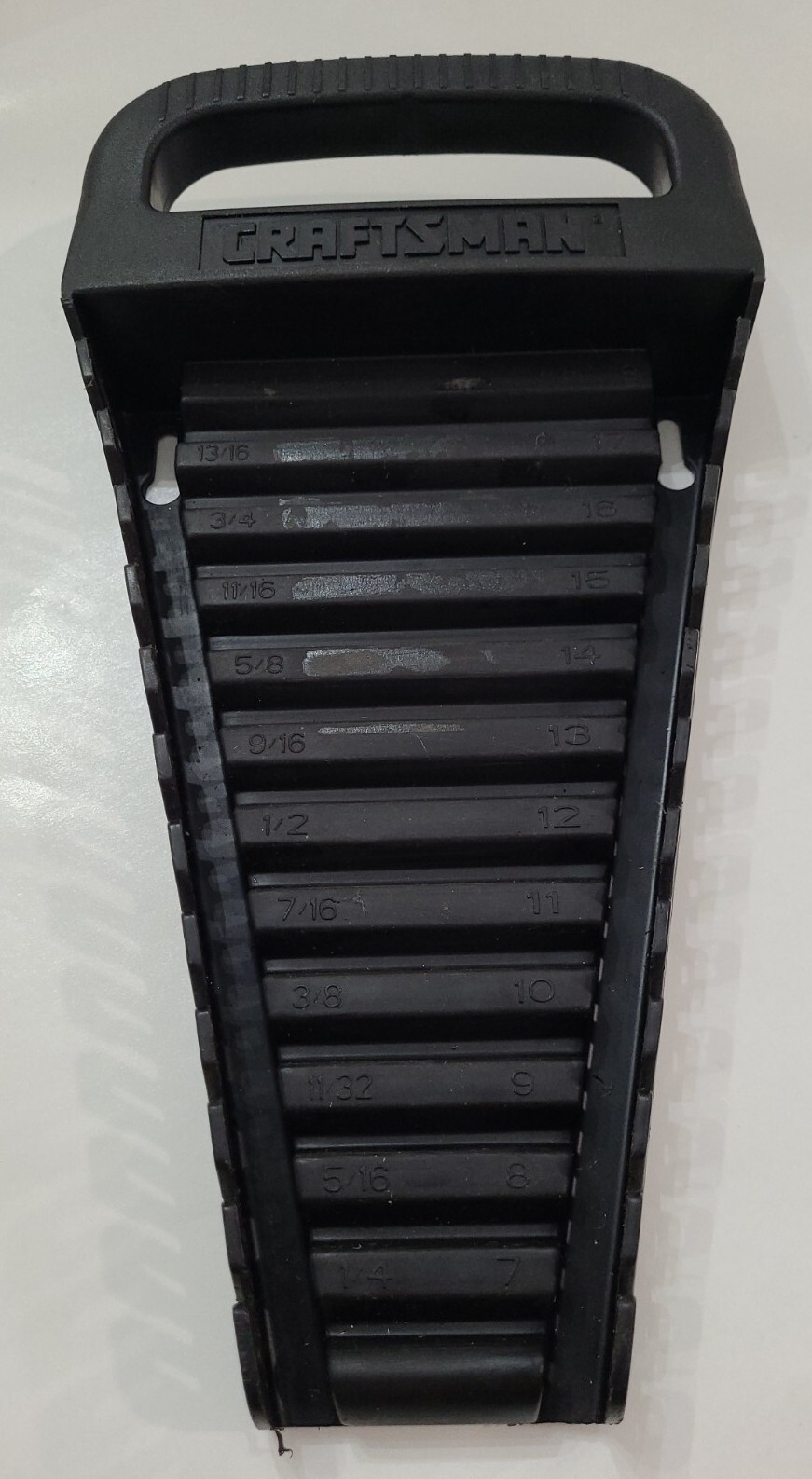 Vintage Craftsman Standard Combination Wrench Set VV Series 12 Piece 3/4-1/4 7/8
