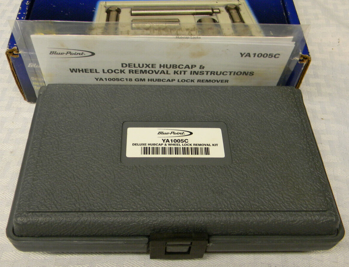 BLUE-POINT DELUXE HUBCAP & WHEEL LOCK REMOVAL KIT #YA1005C