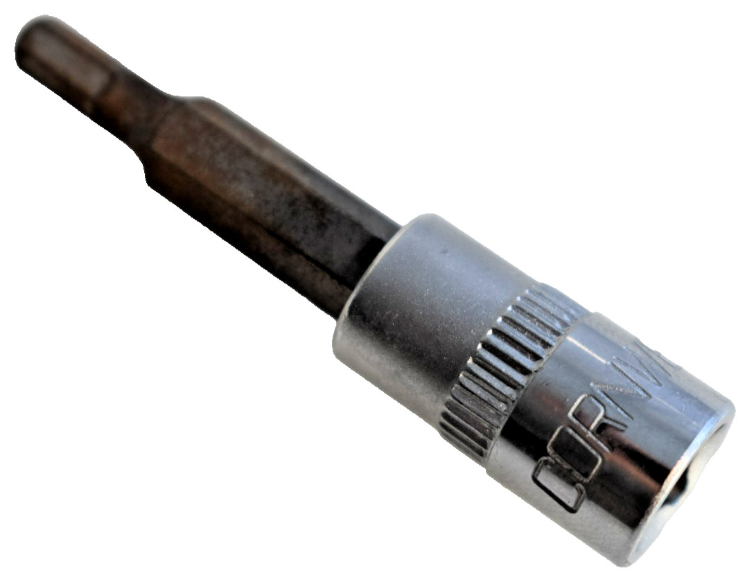 Cornwell Tools CBS5320 5/32″ SAE Hex Bit Socket Driver 1/4″ Drive Chrome