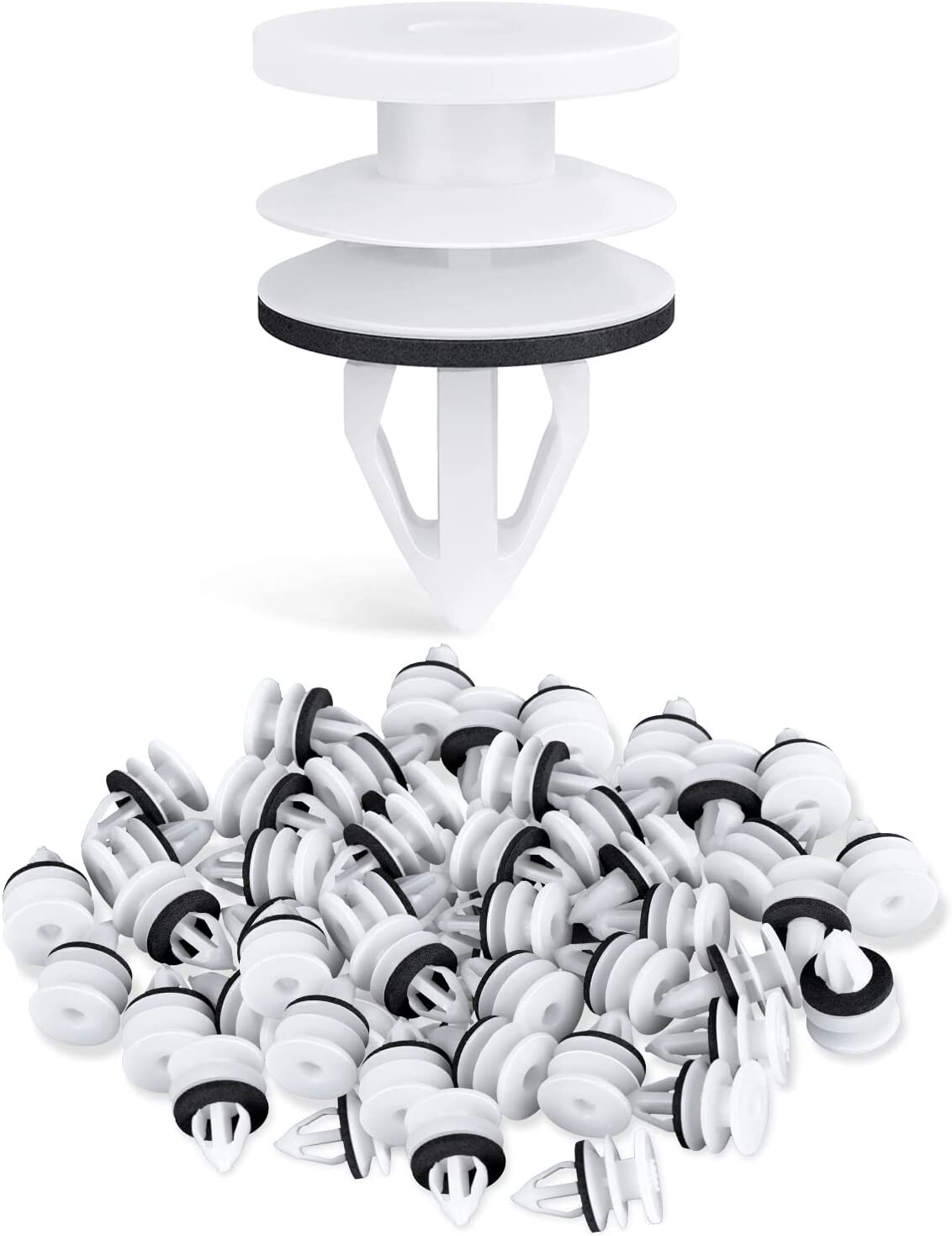 Nilight 50Pcs Door Trim Panel Retainer Clips Replacement With Sealer