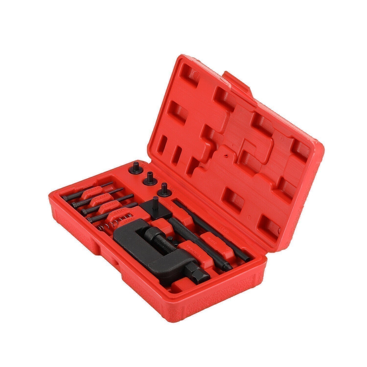 13PC Chain Cutter Rivet Tool Set Riveting Breaker ATV/Bike/Motorcycle/Cam Drive