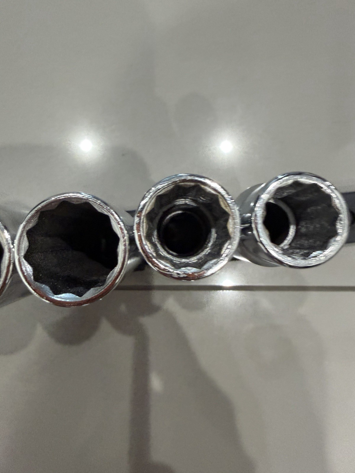 Craftsman USA 9 Piece EXTRA DEEP 6 Point Socket Set SAE 1/2″ Drive